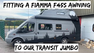 FITTING A FIAMMA F45S AWNING TO APOLLO  WHAT AN UPGRADE WHY DIDNT WE DO THIS SOONER [upl. by Anyek683]