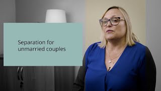 Separation for unmarried couples Lisa BurtonDurham explains the common myths [upl. by Nosiddam272]