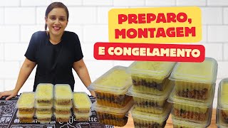 COMO FAZER ESCONDIDINHO CONGELADO PARA VENDER  PASSO A PASSO [upl. by Jorgensen]