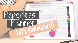 Digital planner DOWNLOAD from Etsy or email  This method ALWAYS works [upl. by Alokin]