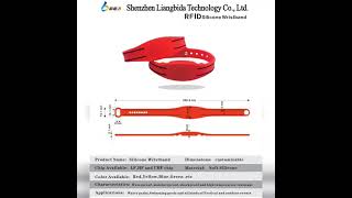 Silicone wristbands combine with rfid technologyrfid nfc siliconewristband [upl. by Yneffit]