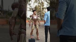 Indian Iron Man Suit up Scene ironman shorts viral [upl. by Brendon]