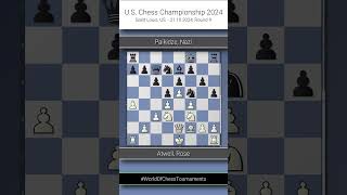 Atwell Rose vs Paikidze Nazi US Chess Championship 2024 Round 9 ½½ [upl. by Barbette]