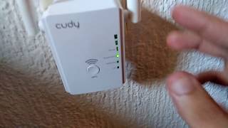 Repetidor Extensor de Red WiFi de CUDY [upl. by Bosch]