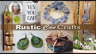 14 Upcycled Tin Can Crafts You Can Make at Home [upl. by Eldrida160]