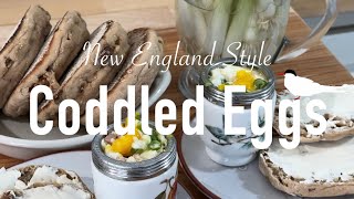 New England Style Coddled Eggs Amazing Breakfast Recipe [upl. by Cece592]