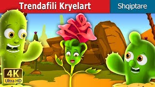 Trendafili Kryelart  The Proud Rose Story in Albanian  AlbanianFairyTales [upl. by Odnomor595]