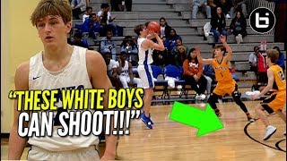 quotTHESE WHITE BOYS CAN SHOOTquot Logan McLaughlin Vs Three Point Sniper [upl. by Ganiats]