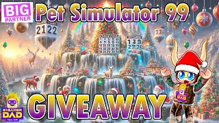 Huge Advent Giveaway in Pet Simulator 99 with 3 Huge every day [upl. by Lemrahc]