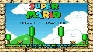 Super Mario Oirams Invasion  Longplay  SNES [upl. by Ayotahc]