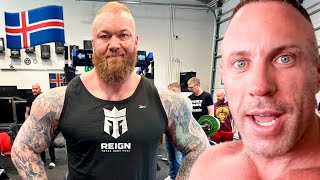 Knut Visits Thor Power Gym in Iceland [upl. by Florida263]