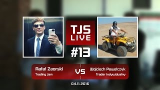 Rafał Zaorski Trading Jam vs Wojciech Pawełczyk Trader Indywidualny 13 TJS Live [upl. by Nasaj]