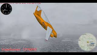 Saratov Airlines Flight 703  Crash Animation  CVR [upl. by Amoreta]