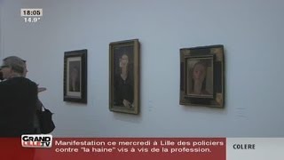 Exposition Modigliani au LAM [upl. by Ja886]