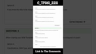 CTFG612211 Exam Dumps With Practice Questions  Free Download [upl. by Yejus590]