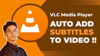 Permanently Add Subtitles To a Video using VLC Media Player [upl. by Yztim]