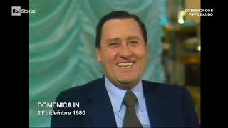 Alberto Sordi racconta la sua domenica  „Domenica In” con Edwige Fenech e Pippo Baudo 21121980 [upl. by Anipsed]