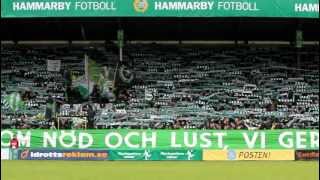 Just i dag är jag stark  HammarbyHalmstad 2012 HD [upl. by Ecnaralc]