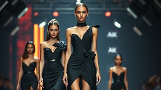 quotEmpowering Elegance Bold Black Gowns  World New Fashion Industryquot [upl. by Cadman]