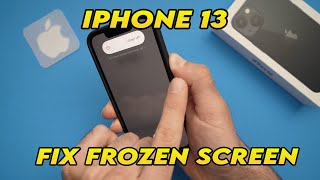 iPhone 1313 Pro How to Force Restart  Frozen Unresponsive Screen [upl. by Alicirp]