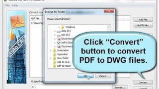 How to convert PDF to editable DWG AutoCAD [upl. by Koorb]