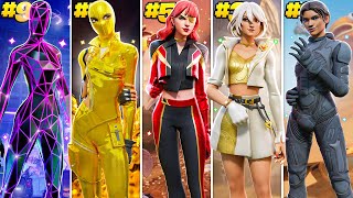 27 TRYHARD Fortnite Skins Season 2 [upl. by Aynatal]