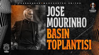 Teknik Direktörümüz Jose Mourinhonun Maç Sonu Basın Toplantısı  Fenerbahçe 11 Manchester United [upl. by Hayikat]