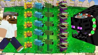 Plants vs Zombies Plants Minecraft vs Zombies Minecraft Mod Gameplay Zombotany 2 [upl. by Manville158]