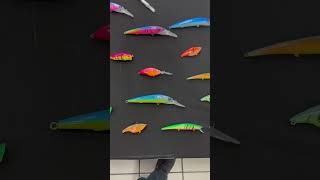 NEW HAND PAINTED LURES bassfishing fishing fishinglife sportfishing bass [upl. by Ydnirb]