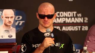 Martin Kampmann I Gassed Myself Out UFC Fight Night 27 Video [upl. by Dnomaj]