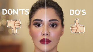 How to avoid makeup mistakes हिन्दी में । Do’s and Don’ts Roshni Bhatia [upl. by Anirac823]