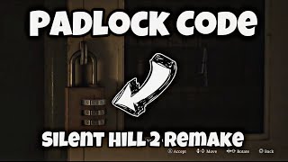 Brookhaven Hospital 🏥 Padlock Code in Silent Hill 2 Remake l Puzzle Explained [upl. by Ahsenwahs]