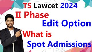 Last day for 2nd Phase WeboptionsTs Lawcet 2024 [upl. by Nosaj]