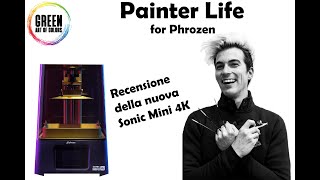 Recensione Phrozen Sonic Mini 4K ITA  Painter Life GreenAoC [upl. by Arammahs303]