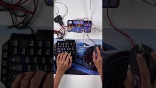 Phone me PC ke tarah Gaming karne Ke liye mouse and keyboard full set up tutorial Gaming test ￼ [upl. by Janie386]