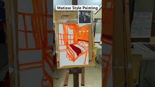 Matisse Style Painting with Acrylic Paint [upl. by Oinigih]