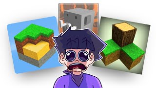 PROBÉ ESTAS COPIAS DE MINECRAFT ERAN BUENAS [upl. by Ellecrad610]