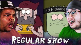 BEST PRANKSTER  Regular Show Season 3 Episode 35 amp 36 GROUP REACTION [upl. by Fortier216]