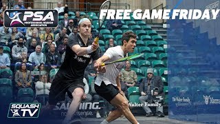 Squash Free Game Friday  Rodriguez v Willstrop  PSA World Championships 201819 [upl. by Jeavons]