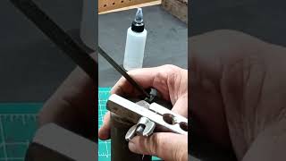 Pre peening pins for a pocket knife edc kniferestoration knife pocketknife repair restoration [upl. by Knighton]