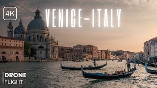 Venice Italy  Drone Flight Over The Landmarks of Venice  4K Ultra HD Drone Video [upl. by Suoivart245]