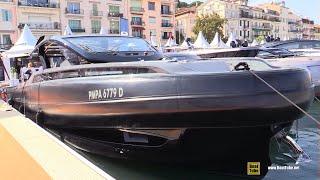 2022 Sacs Rebel 55 Motor Boat  Walkaround Tour  2021 Cannes Yachting Festival [upl. by Aihtnic782]