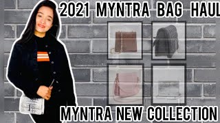 HampMMANGO MYNTRA EXPENSIVE BAGS HAUL 2021 NEW BAGS COLLECTION  EXPENSIVE BAGS  PINKUSH GODARA [upl. by Biebel]