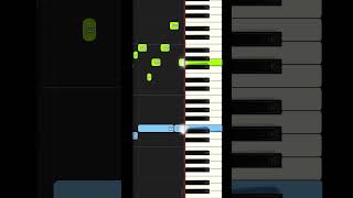 Kinichs Theme EASY Piano Tutorial  Genshin Impact shorts [upl. by Elylrac]