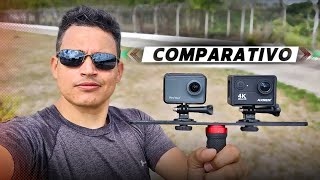 Axnen H9R vs Akaso v50 pro  Qual melhor câmera de ação 4K  COMPARATIVO teste de vídeo e áudio✅ [upl. by Gnep805]