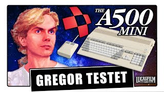 AMIGA 500 MINI im ultimativen HardwareTest inkl aller 25 Games 💾 Wie gut ist der A500 Review [upl. by Showker]