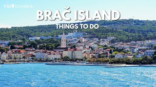 Best Things to Do in Brač Croatia  Travel Guide 4K [upl. by Sollars335]