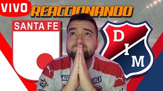 REACCIÓN Santa Fe vs Medellín  Liga Betplay 2024 II [upl. by Eadwine900]