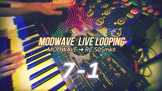 modwave live looping 7ver1  RC505 mk2 [upl. by Dis]