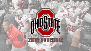 2016 OSU Football schedule [upl. by Dlarej833]